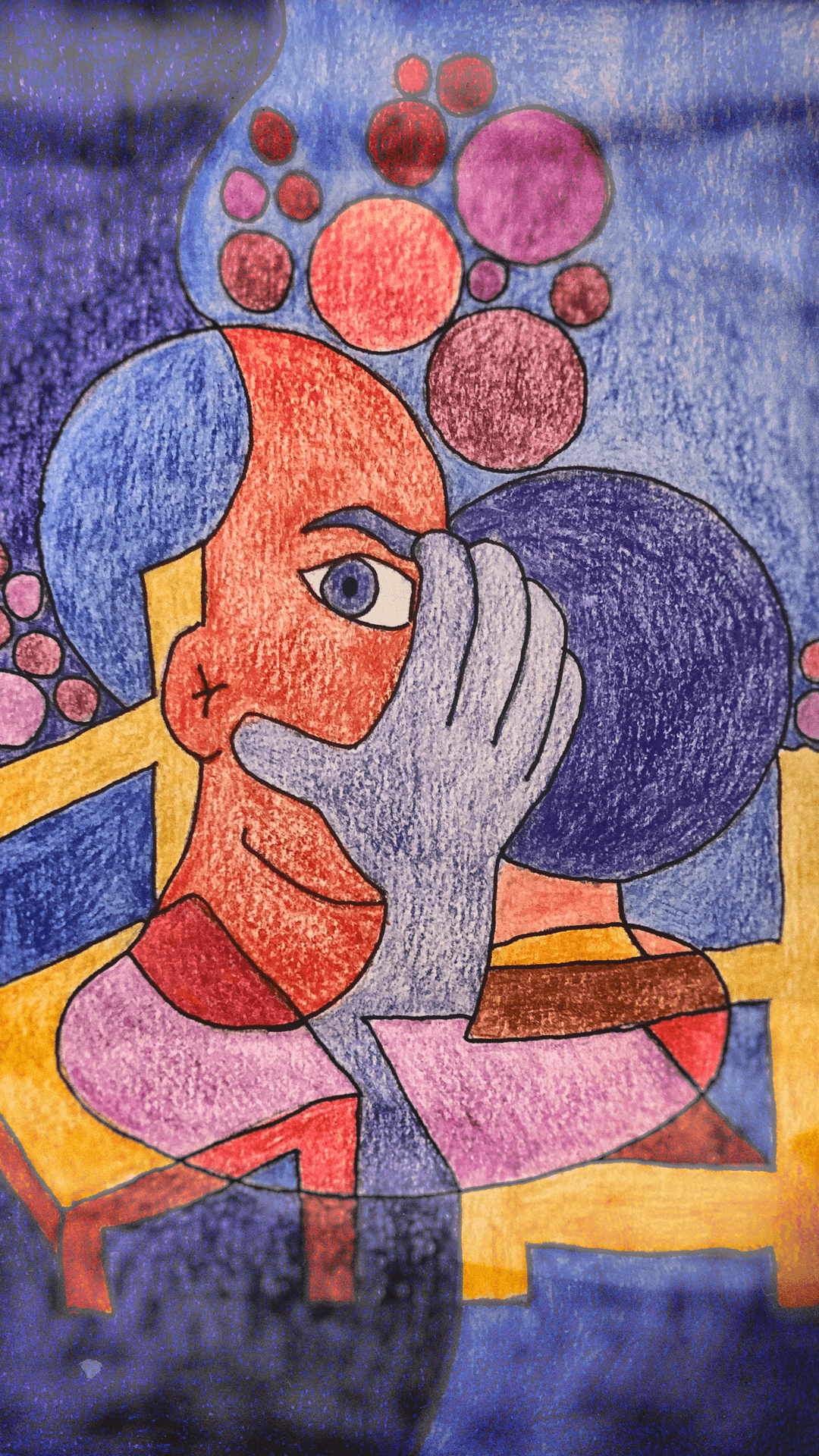 Ilustración del libro de cuentos "Confesiones".